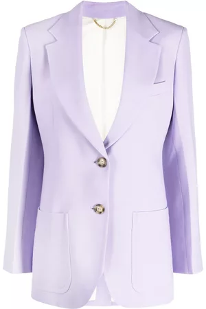 Victoria Beckham Blazer con solapas de muesca