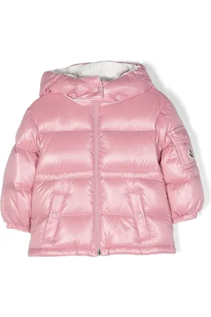 Moncler Plumífero con parche de logo