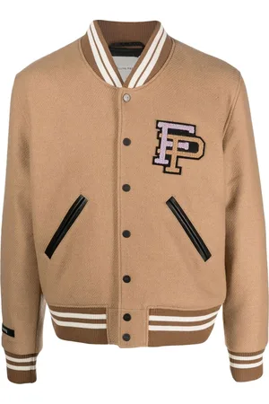 Filling pieces Chaqueta bomber con parche del logo