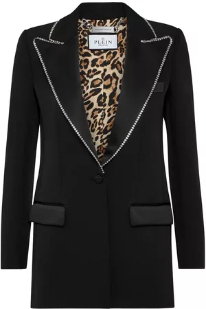 Philipp Plein Blazer con detalles de cristales
