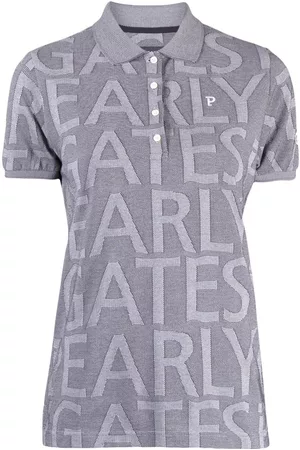 PEARLY GATES Polo con logo en jacquard