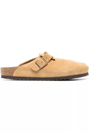 Birkenstock Zuecos Boston Latte Cream