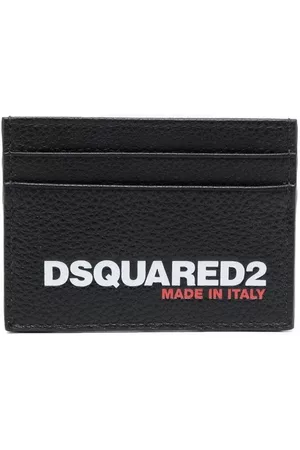Dsquared2 Logo-print leather cardholder