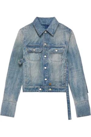 Courrèges Chaqueta vaquera con detalle de cristales