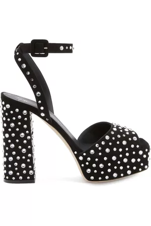 Giuseppe Zanotti Sandalias New Betty Sparkle con plataforma de 120mm