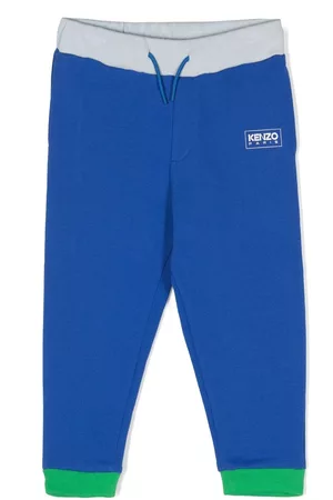 Kenzo Pantalones de chándal con diseño colour block