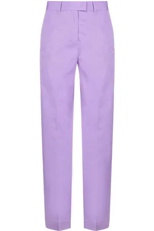 The Attico Pantalones rectos de talle alto