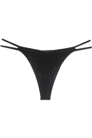 Philipp Plein Tanga con detalle de cristales