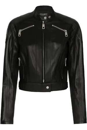 Dolce & Gabbana Chaqueta biker de manga larga