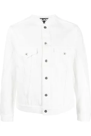 Comme des Garçons Sobrecamisa con dobladillo sin rematar