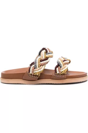De Siena shoes Sandalias con cuentas