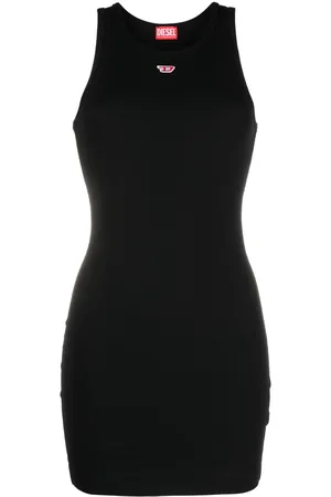 Diesel Vestido con logo bordado