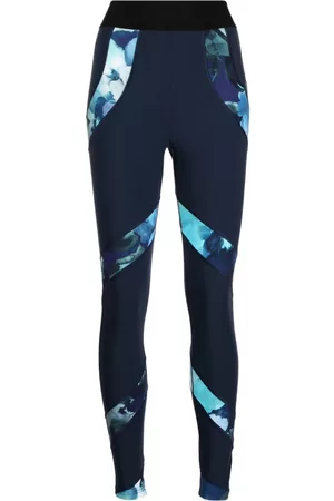 Marchesa Notte Leggins con motivo abstracto
