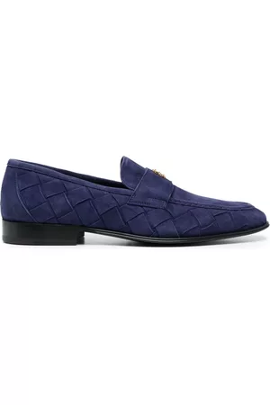 Roberto Cavalli Mocasines con placa del logo