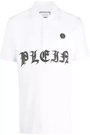 Philipp Plein Polo con logo Gothic Plein