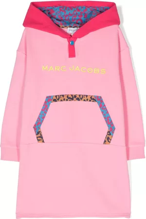 Marc Jacobs Vestido con logo bordado y capucha