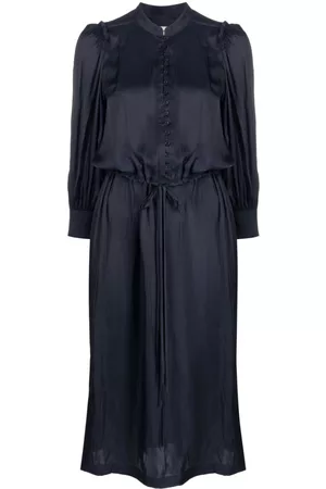 Zadig & Voltaire Vestido camisero Relinda con acabado satinado