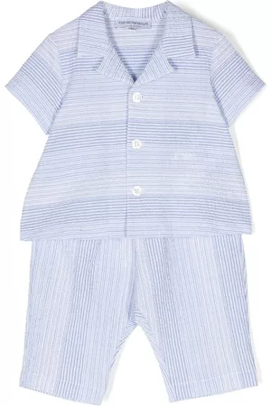 Emporio Armani Conjunto de dos piezas a rayas