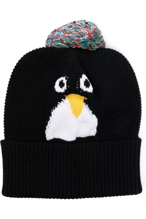Stella McCartney Gorro estampado en intarsia