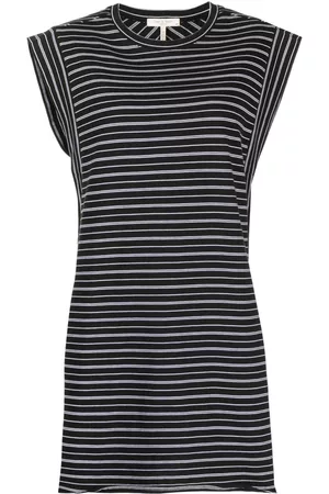 RAG&BONE Vestido a rayas estampadas