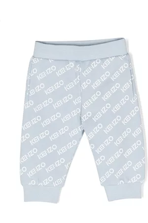 Kenzo Pantalones de chándal con logo estampado