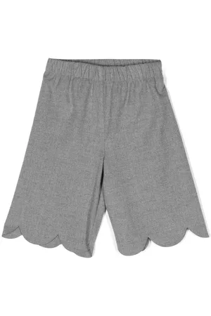 Il gufo Pantalones con borde festoneado