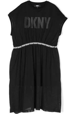 DKNY Vestido con logo estampado