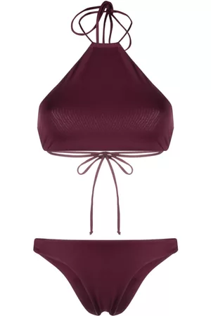 The Attico Bikini con cuello halter