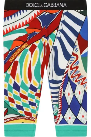 Dolce & Gabbana Leggins con logo en la cinturilla