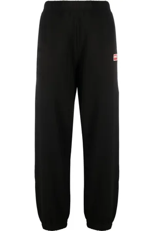 Kenzo Pantalones de chándal con logo bordado