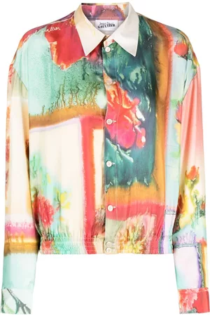 Jean Paul Gaultier Camisa con motivo abstracto