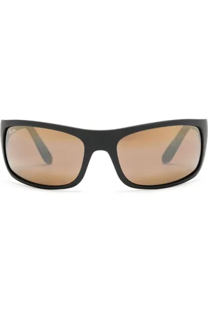 Maui Jim Gafas de sol Peahi con montura rectangular
