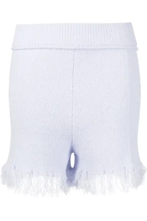 RUS Shorts Soba con dobladillo deshilachado