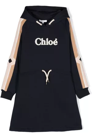 Chloé Vestido con aplique del logo