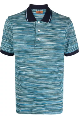 Missoni Polo de punto fino a rayas