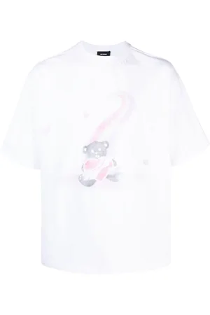 We11 Done Camiseta con motivo Teddy Bear