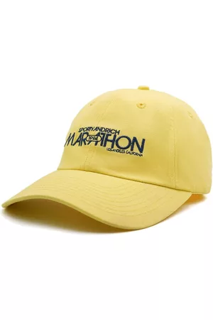 Sporty & Rich Gorra Marathon con logo bordado