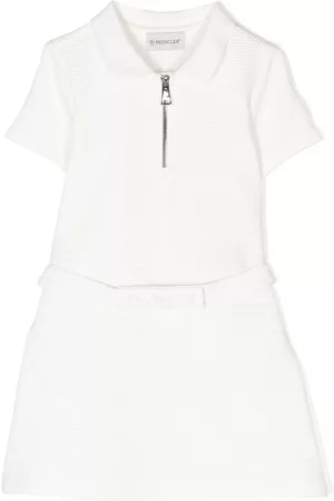 Moncler Vestido con cinturón y manga corta
