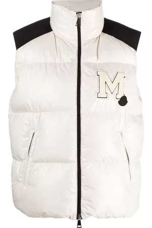 Moncler Chaleco acolchado con parche del logo