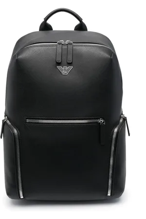 Emporio Armani Mochila con logo en relieve