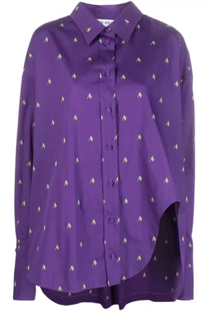 The Attico Camisa con logo estampado
