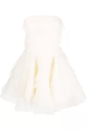 Ana Radu Vestido corto con volantes