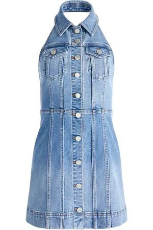 ALICE+OLIVIA Vestido vaquero Kendall