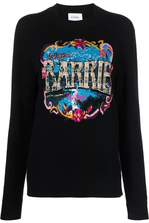 Barrie Sudadera con motivo en intarsia