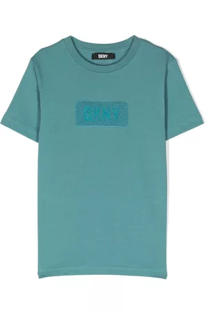 DKNY Camiseta con parche del logo