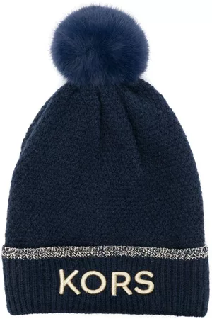 Michael Kors Gorro con logo bordado y pompón