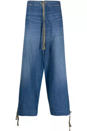 GREG LAUREN Vaqueros holgados con cordones
