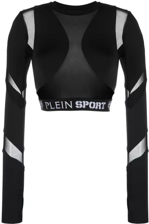 Philipp Plein Top corto con aberturas