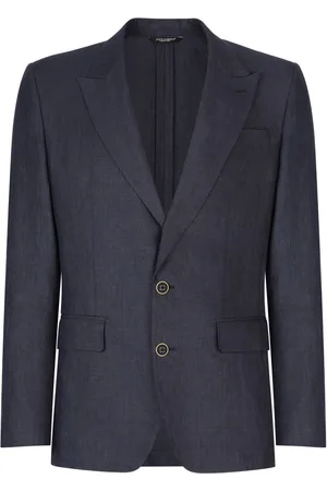 Dolce & Gabbana Chaqueta Linen con corte Sicilia