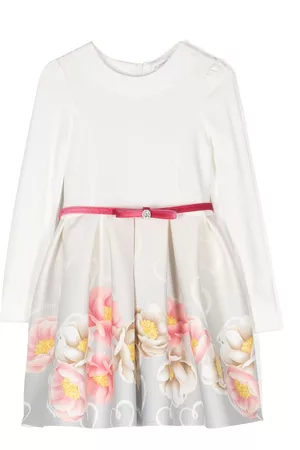 MONNALISA Vestido con motivo floral